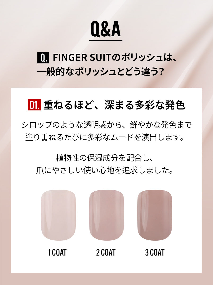 【選べる3点セット】FOUNDATION ネイルセット（全9種）