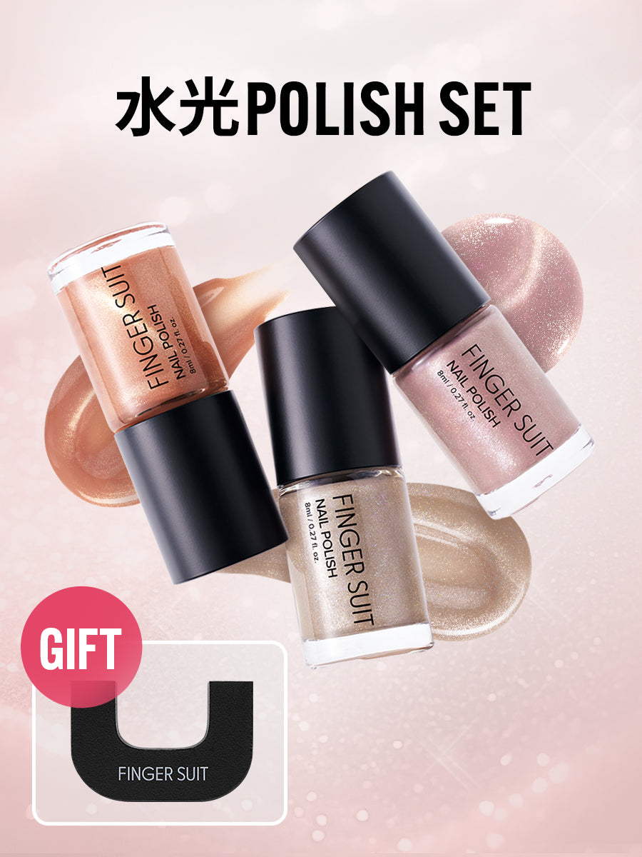 【選べる3点セット】水光POLISH（全18種) + 強力マグネットGIFT