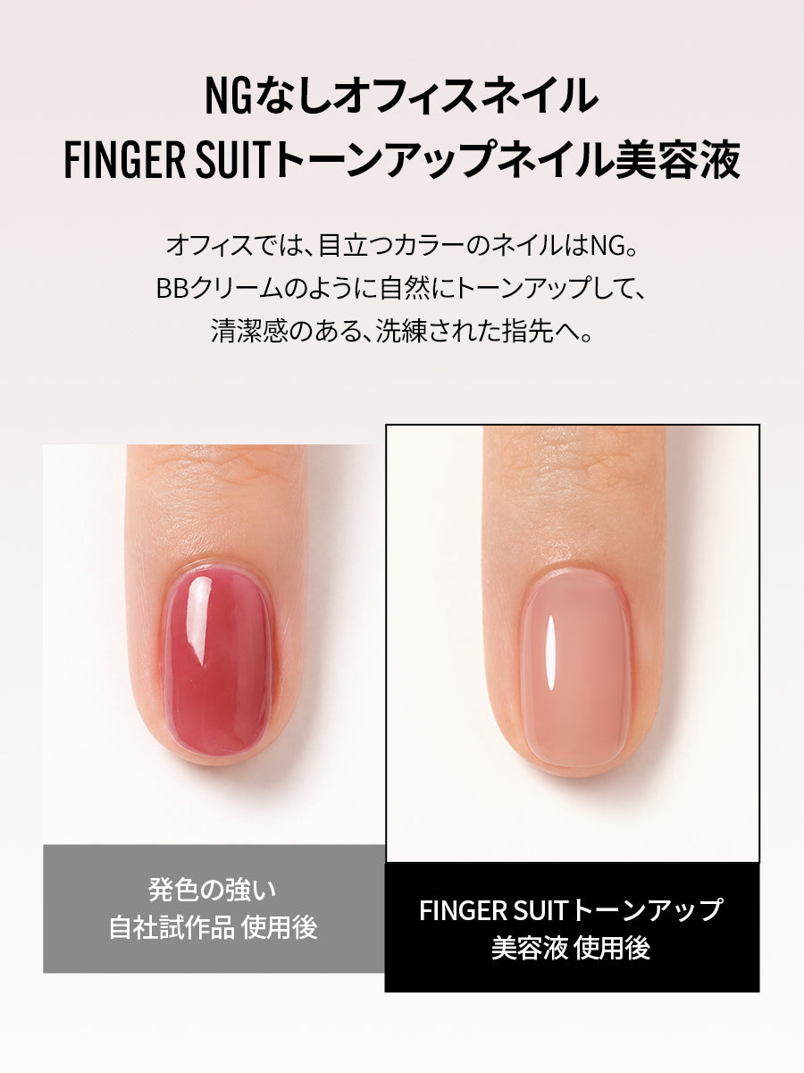 【選べるセット】TONE-UP NAIL CARE SET（美容液 2点＋プッシャー）