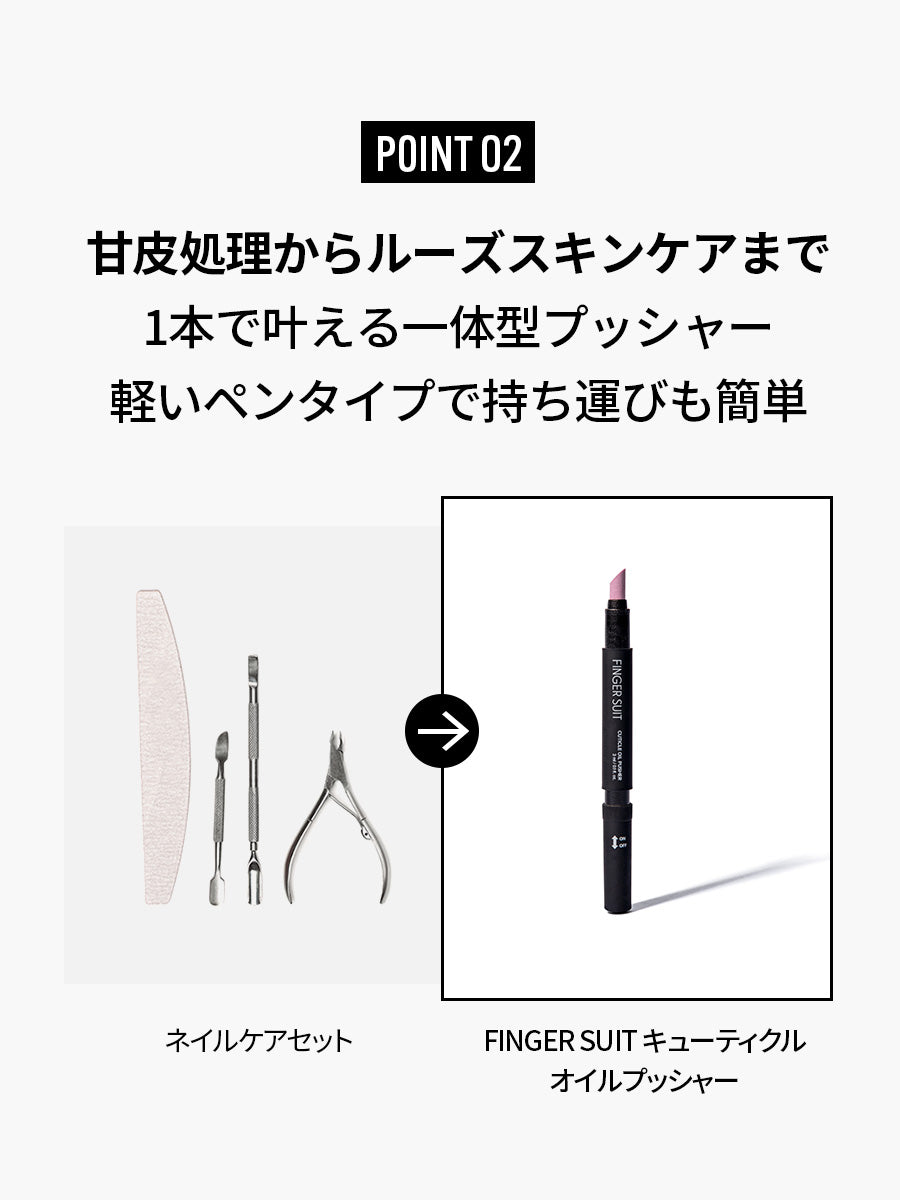 【CARE SET】ネイルチップをよく使う方に