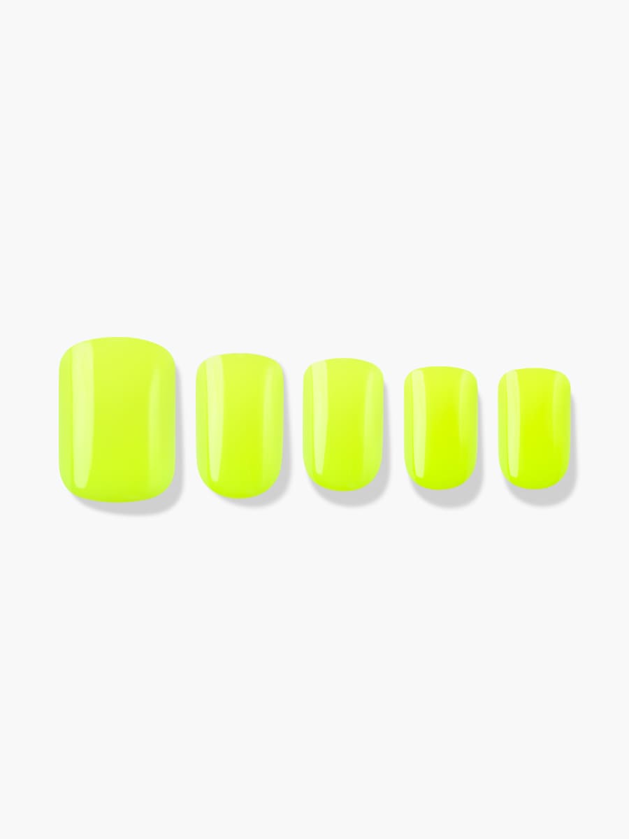 Neon Lime(ネオンライム) - FINGER SUIT(フィンガースーツ)ネイルチップ